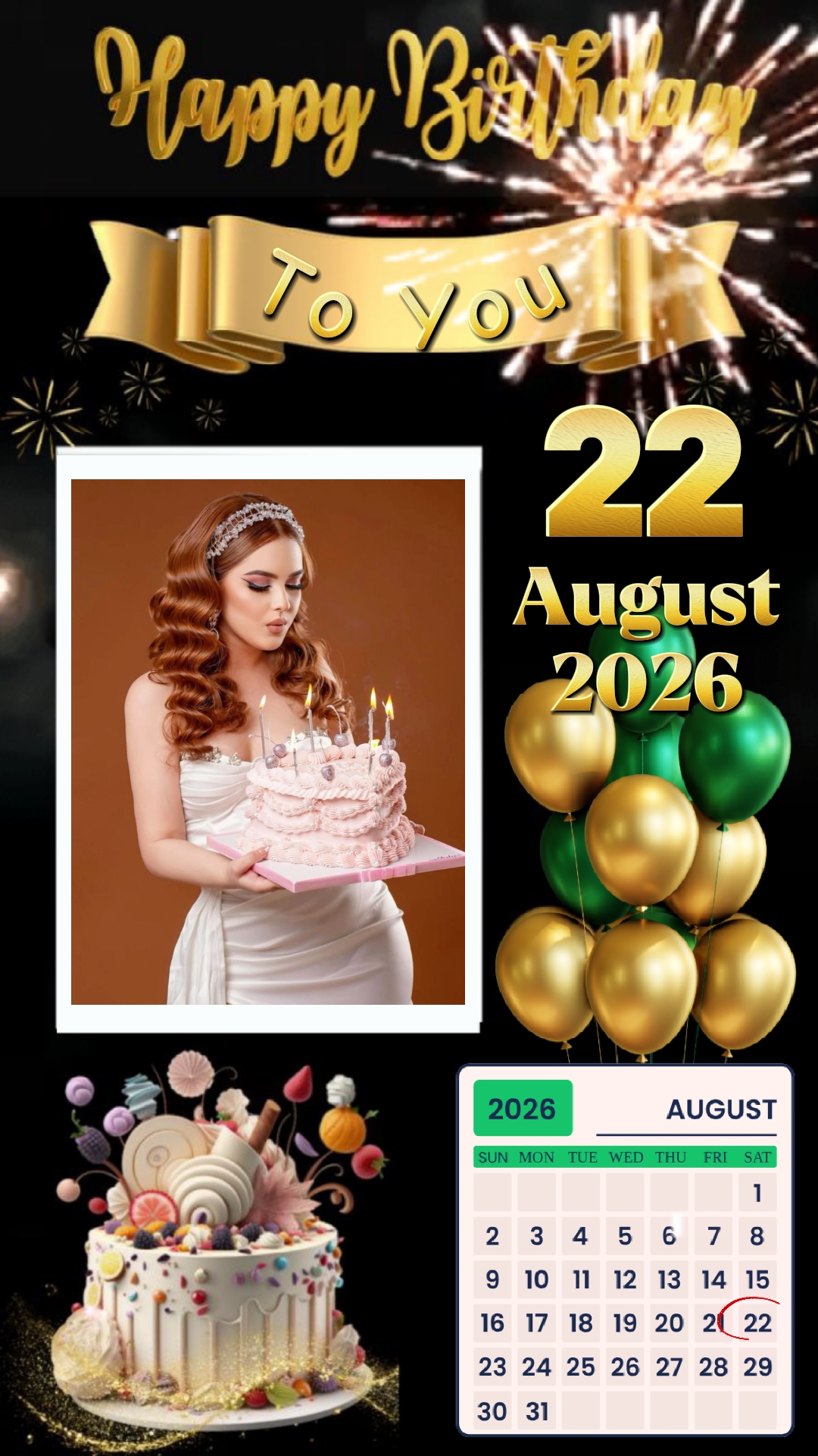 Hbd 22 August 2026