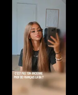 mon ancienne prof 
