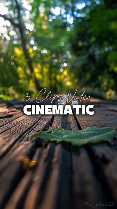 5 Videos Cinematic 