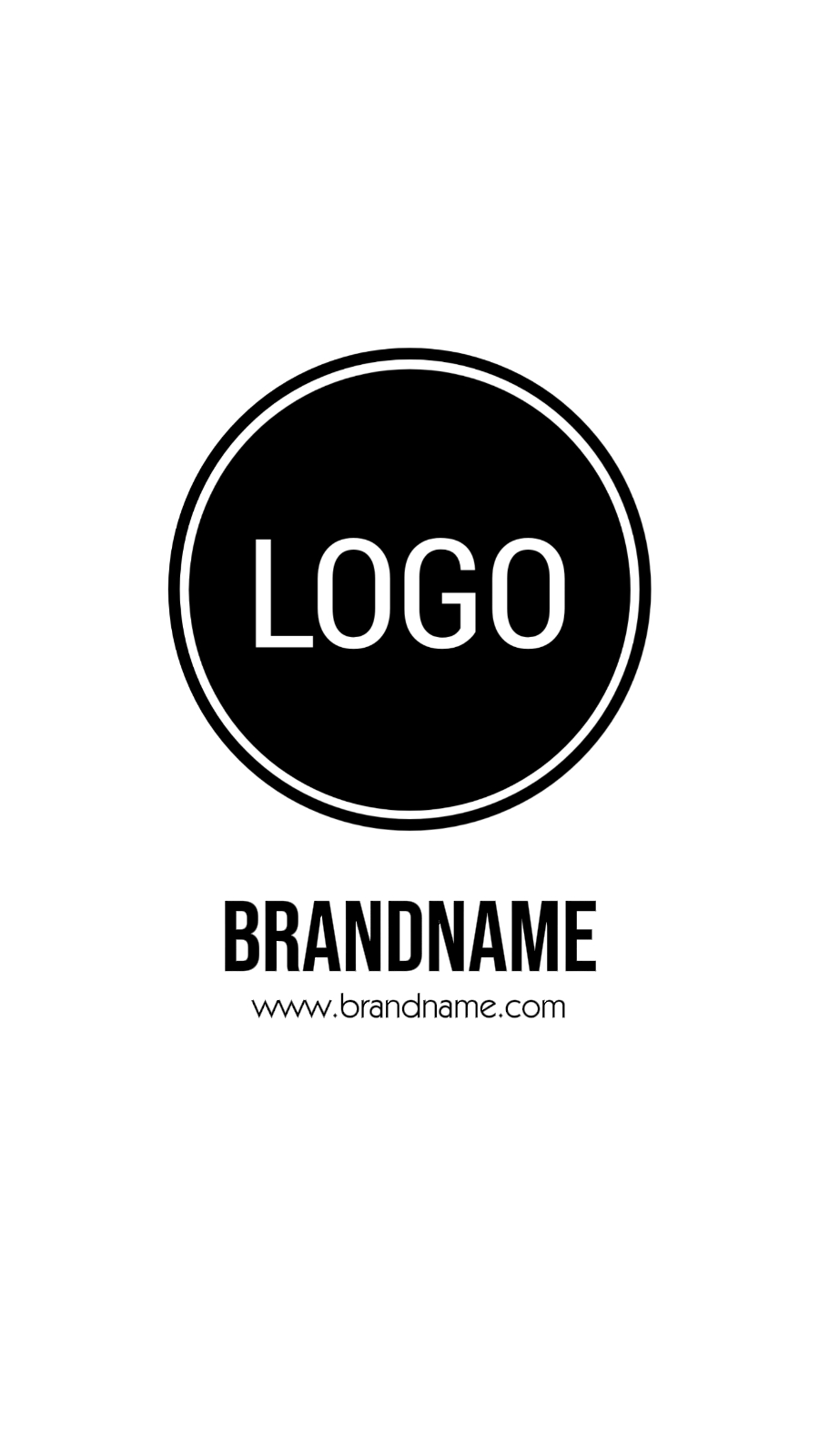 Markenname Logo