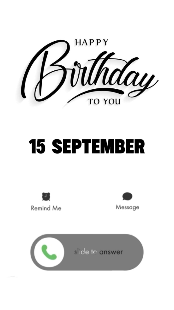 15 September Ulang Tahun 