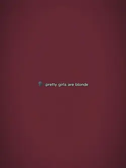 Pretty girl in blond