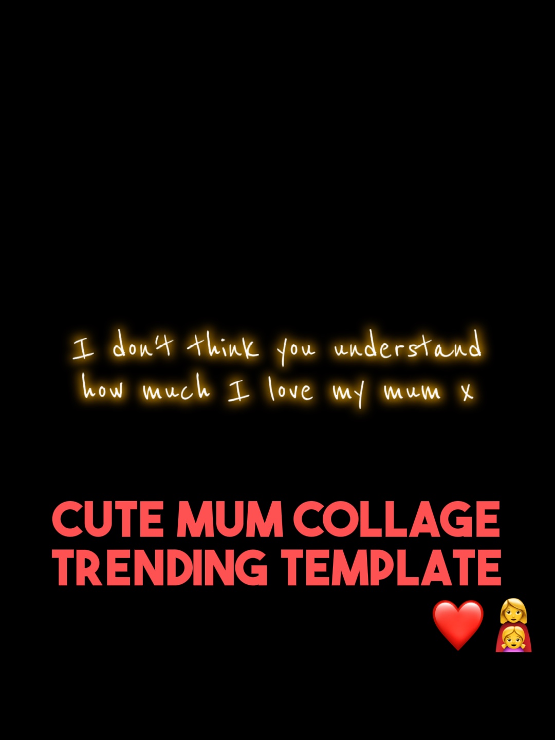 Aime ma maman❤️👩‍👧