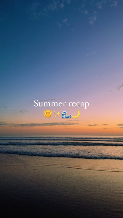 Resumen de viajes de verano