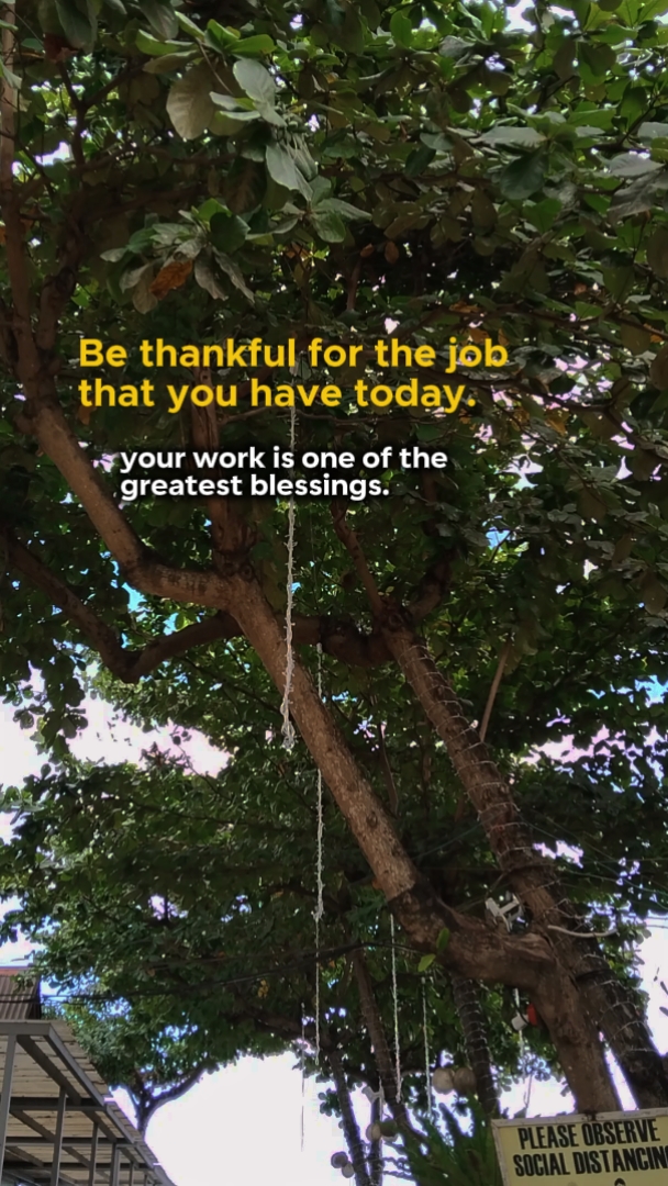 be thankful 