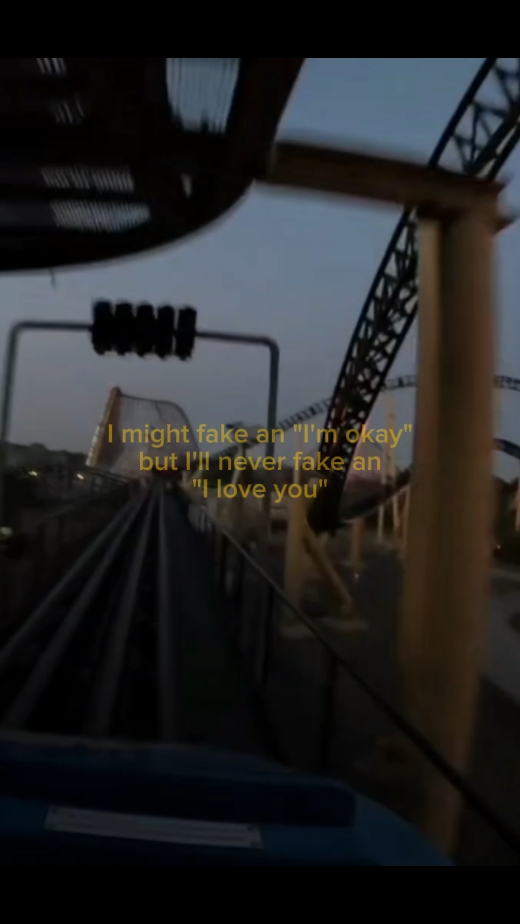 I'll never fake it