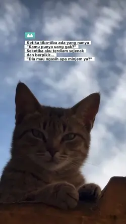 kamu punya uang gak?