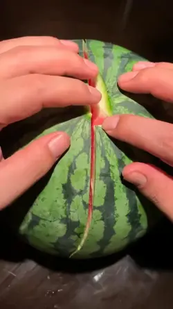 out of watermelon