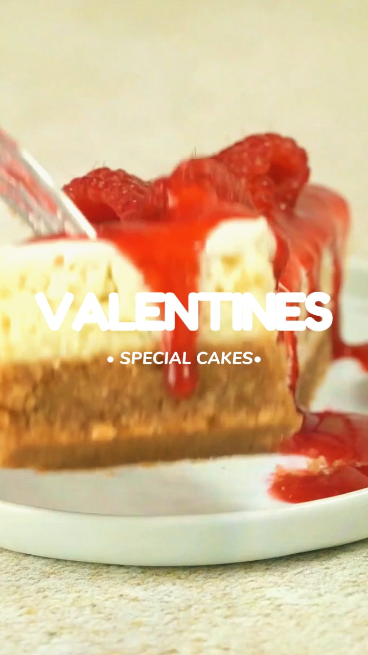 Pasteles de San Valentín