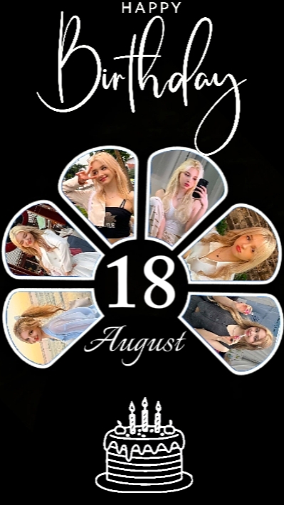BIRTHDAY 18 AUGUST