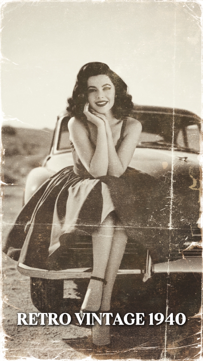 RETRO VINTAGE 1940