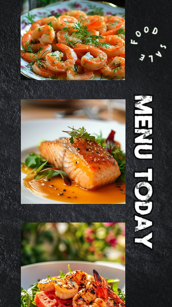 Food Menu Sale