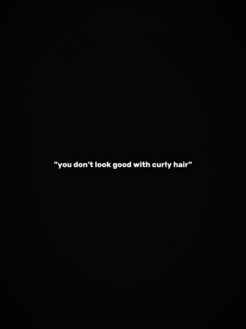 curly hair