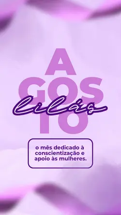 Agosto Lilás