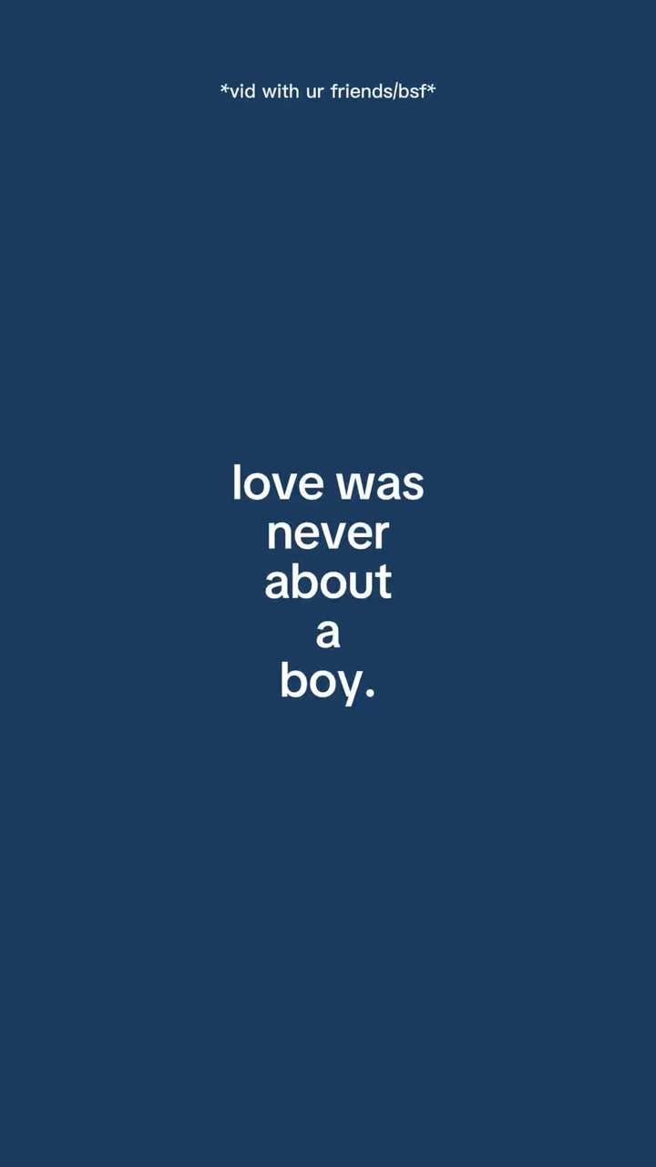 El amor era sobre chico