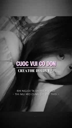 CUỘC VUI CÔ ĐƠN
