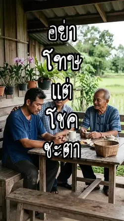 อย่าโทษ
แต่โชค
ชะตา