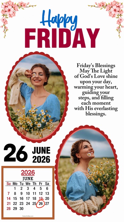 Friday 26 June 2026