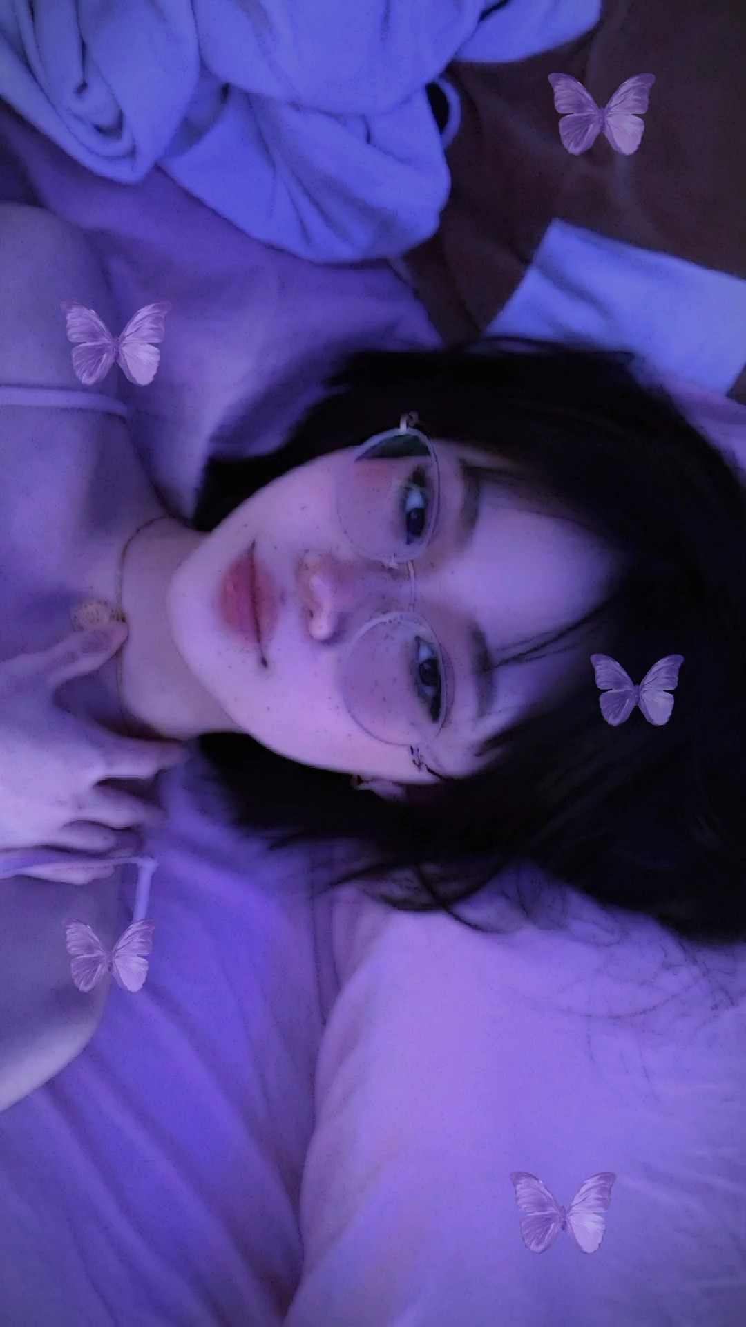 purple butterfly 
