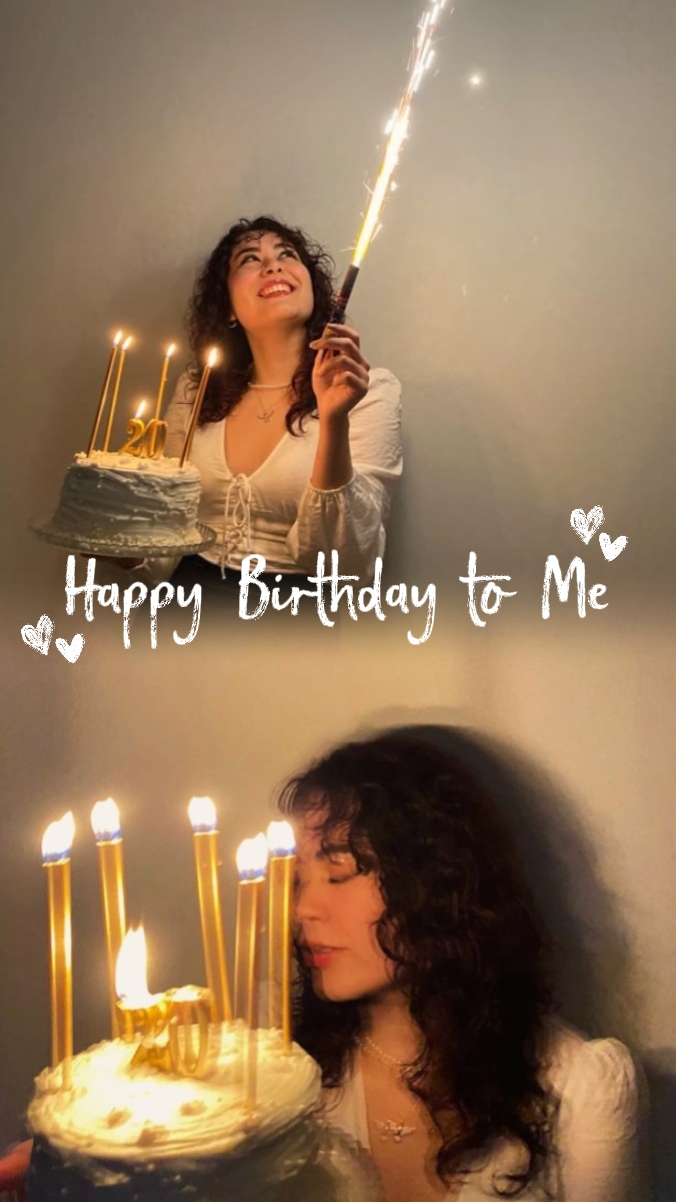 Aniversário para mim 