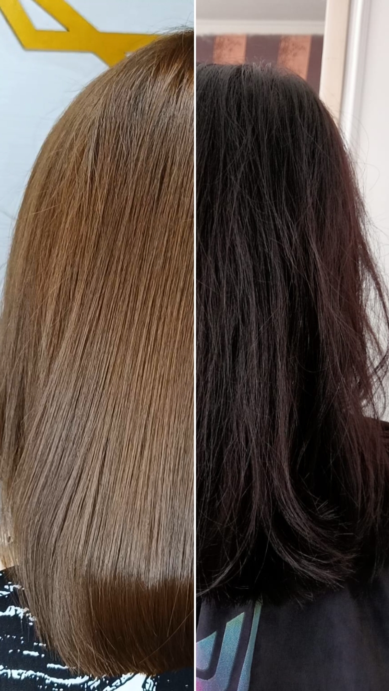 before after