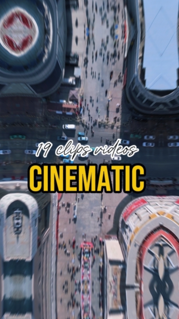 19 clips cinematic 