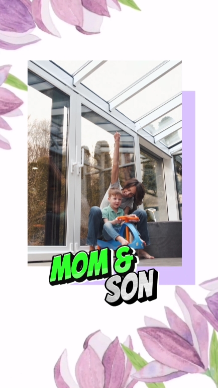 maman et fils