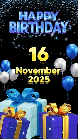 birthday 16 November