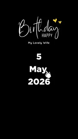 HBD WIFE 5 MAY