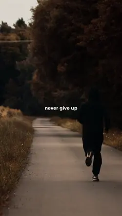never give up