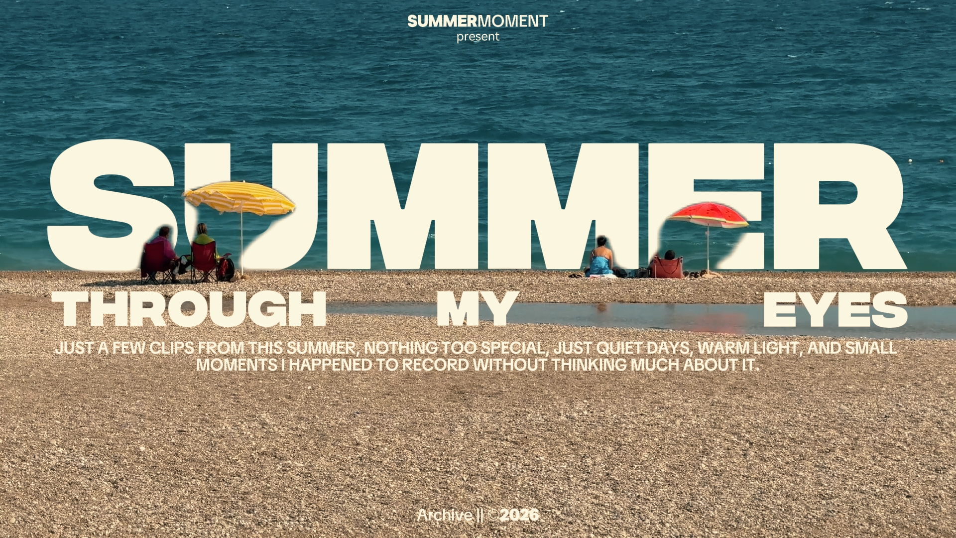Summer in frames