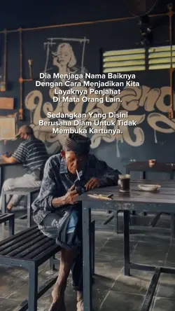 dia menjaga namanya 