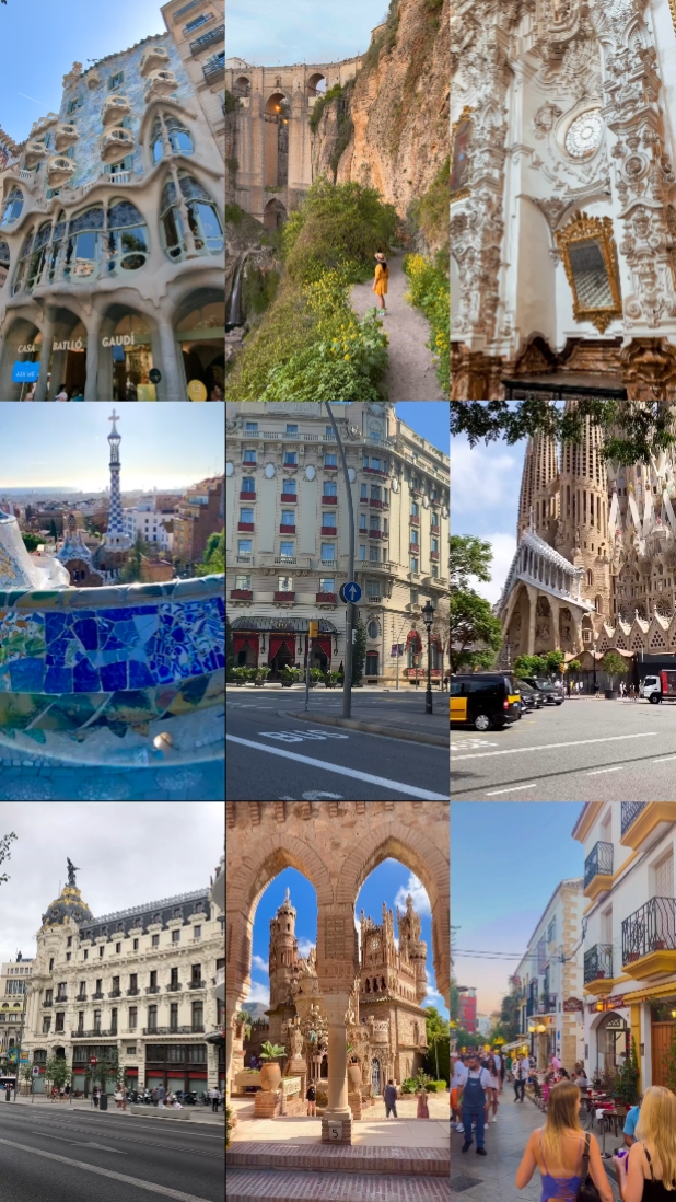 Reise nach Spanien