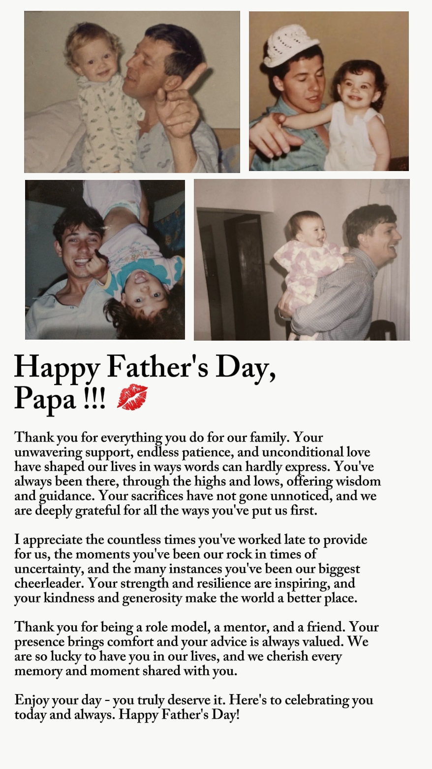 Happy hari ayah 