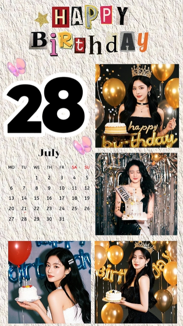 BIRTHDAY 28 JULY 
