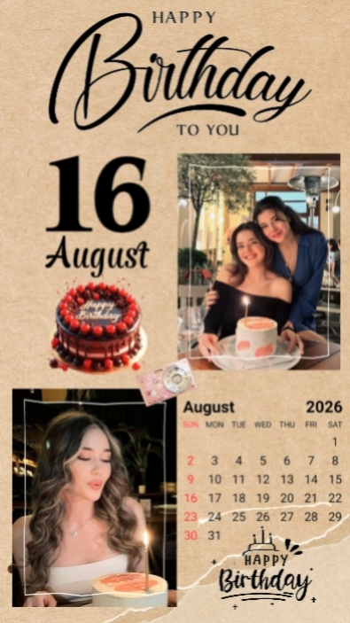 Anniversaire 16 août 
