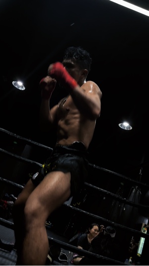 Muaythai action