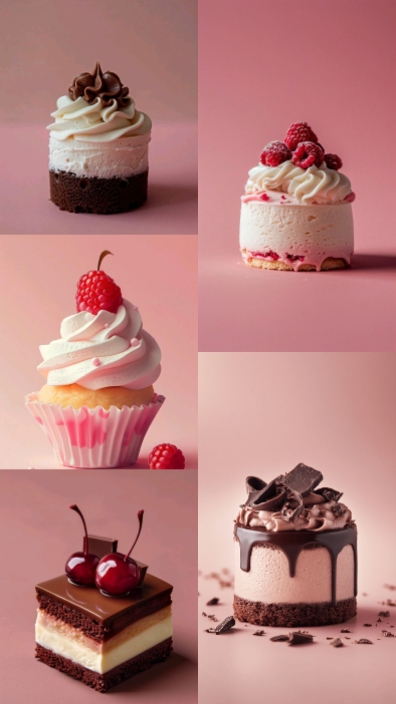 5 photo cake