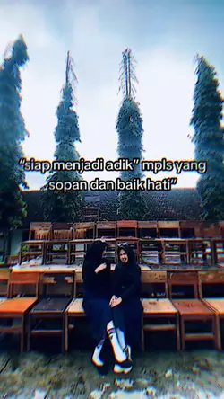 siap menjadi adik"