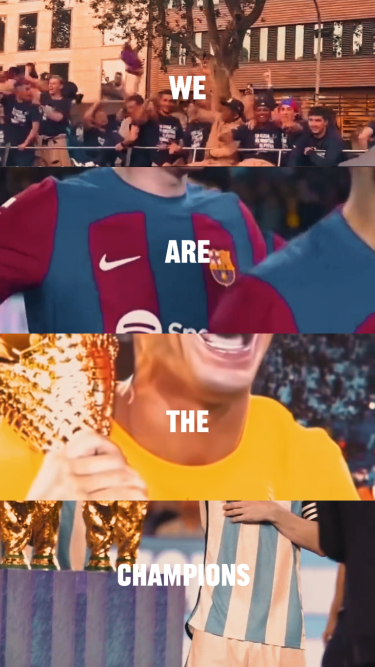 we are the Champions