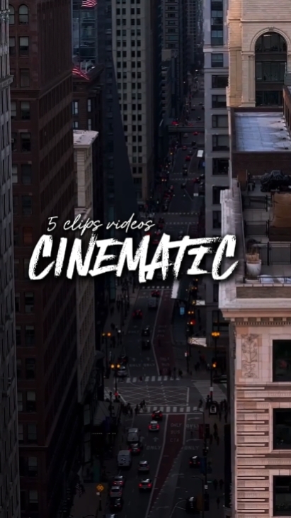 5 videos cinematic 