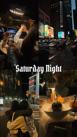 Saturday night