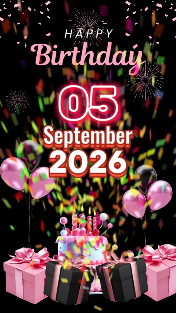 hbd 5 September 2026