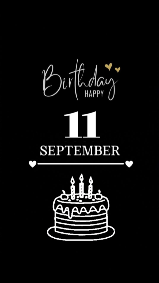 HBD DAUGHTER 11 SEPT