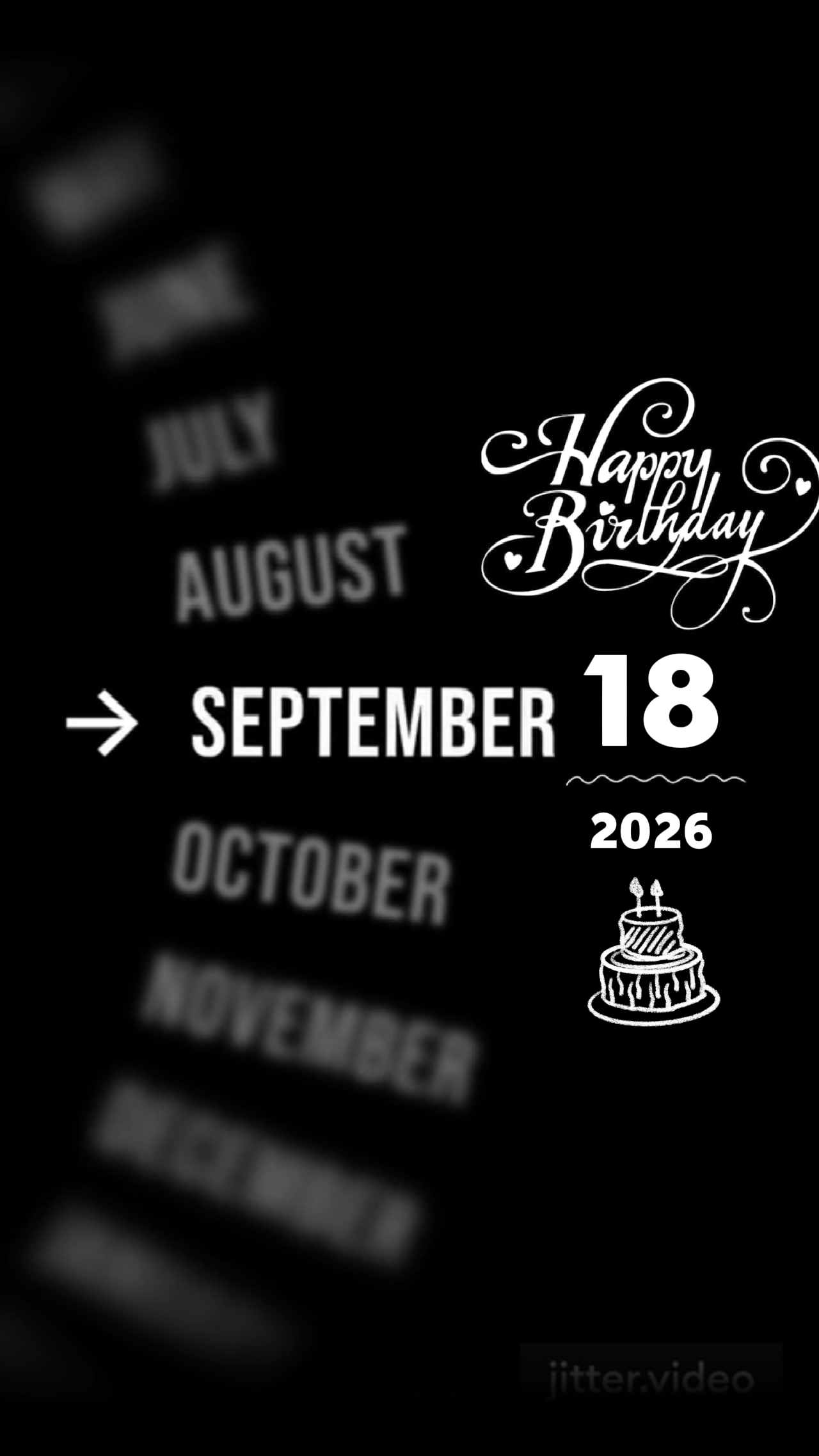 HBD MY LOVE 18 SEPT