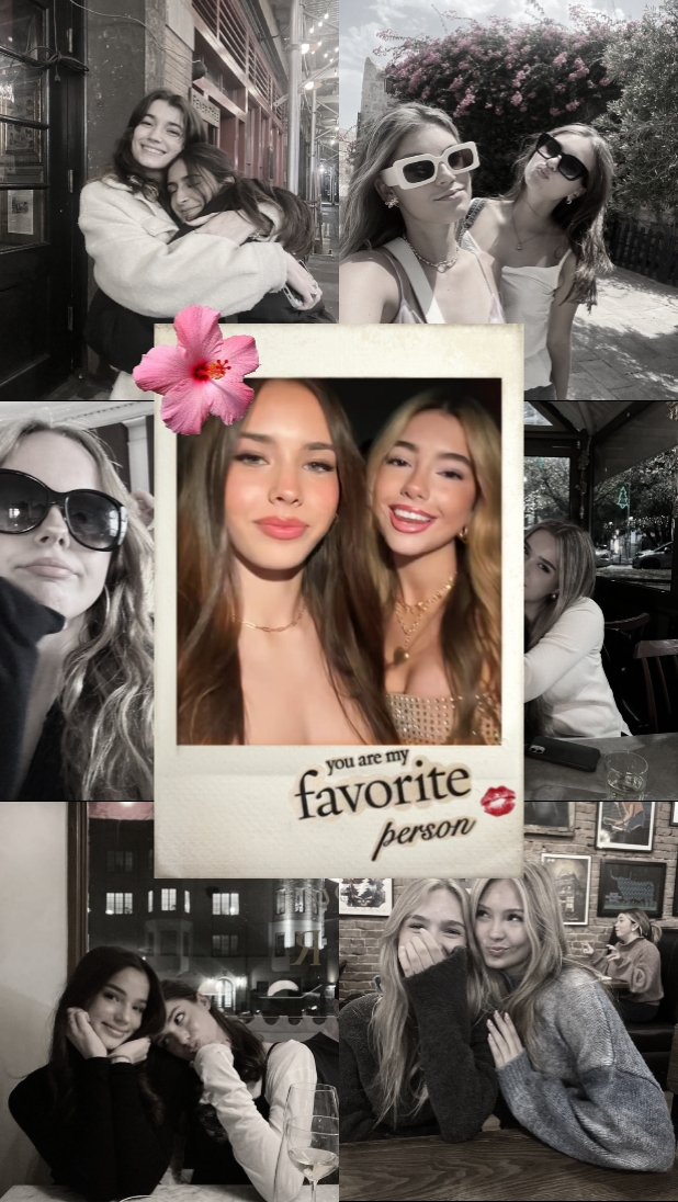 best friend collage