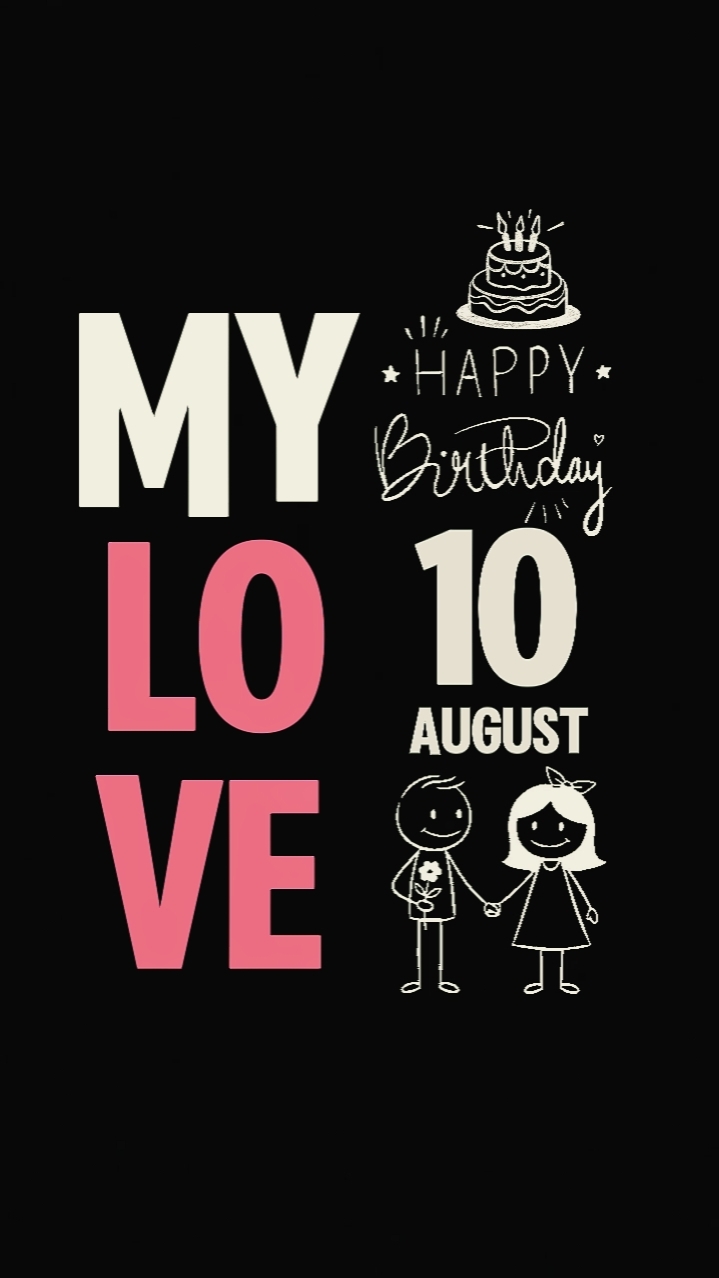 Birthday 10 August