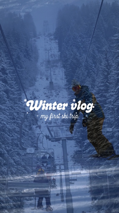 WINTER VLOG SKI