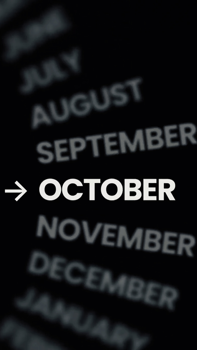 OCTOBER BIRTHDAY