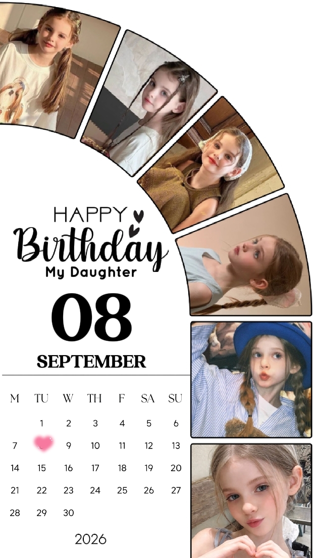 BDAY DAUGHTER 8 SEPT